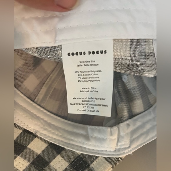 COCUSPOCUS Buffalo Check Baseball Cap Adjustable Sporty Hat - Picture 3 of 9